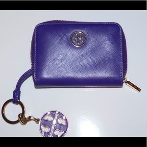 Tory Burch Mini Card Holder/ Keychain/ Keyfob